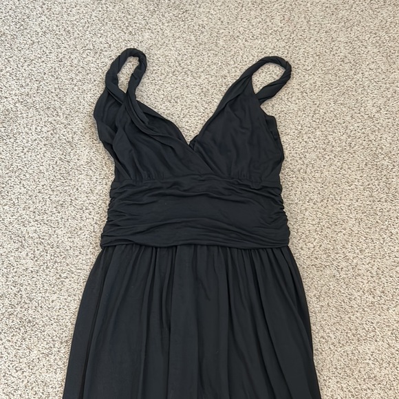 Banana Republic Black Twist Strap Dress, Small. - Picture 7 of 10